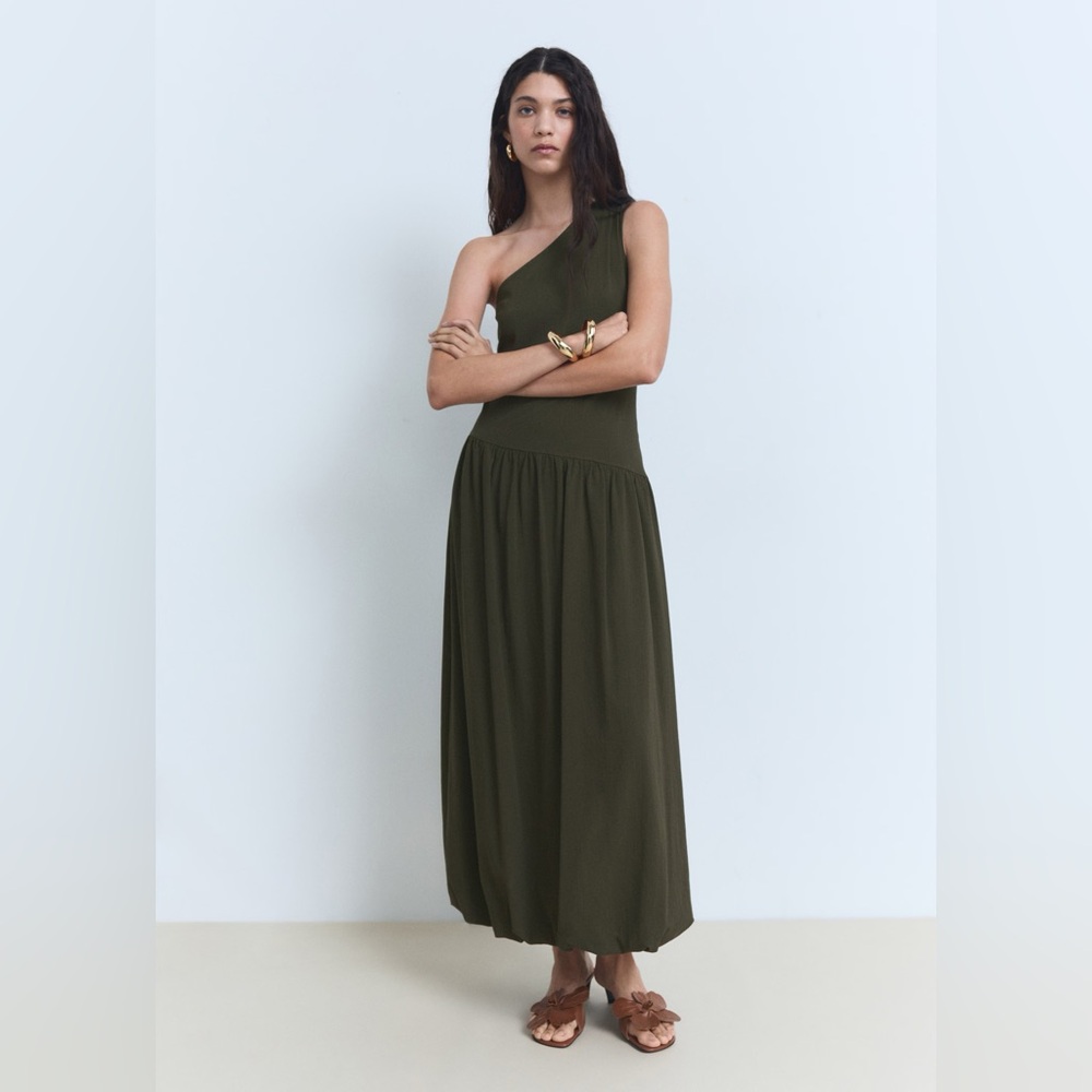 NWT MANGO - XS ASYMMETRICAL DRESS